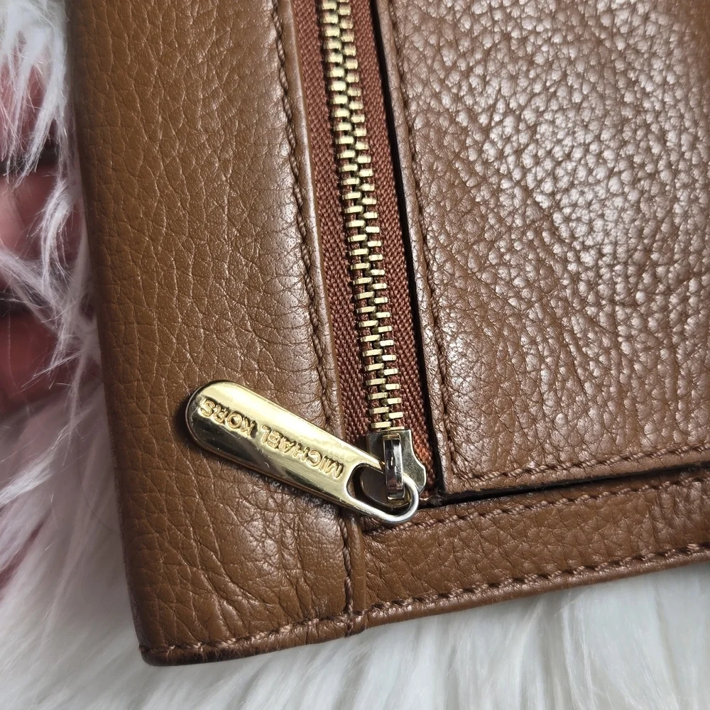 Michael Kors Brown Leather Wallet